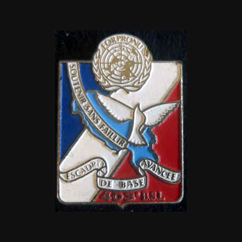 Escadron de base avancé 403° BSL de la FORPRONU de fabrication locale