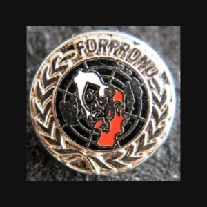 8° DI : insigne métallique en réduction de la 8° division d''infanterie FORPRONU 5° mandat 92-93 Ballard