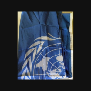 Grand Drapeau de l'ONU de 2,3 x 1,5 m en nylon