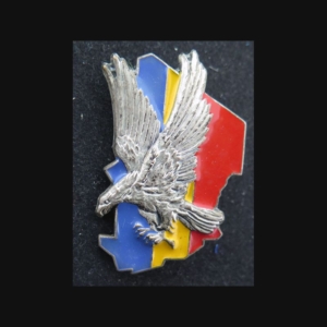 ÉPERVIER : insigne métallique monobloc de l'opération épervier de fabrication FIA Lyon