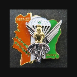 17° RGP insigne de la 4° compagnie RCI XXI° mandat 2021 - 22 IMC