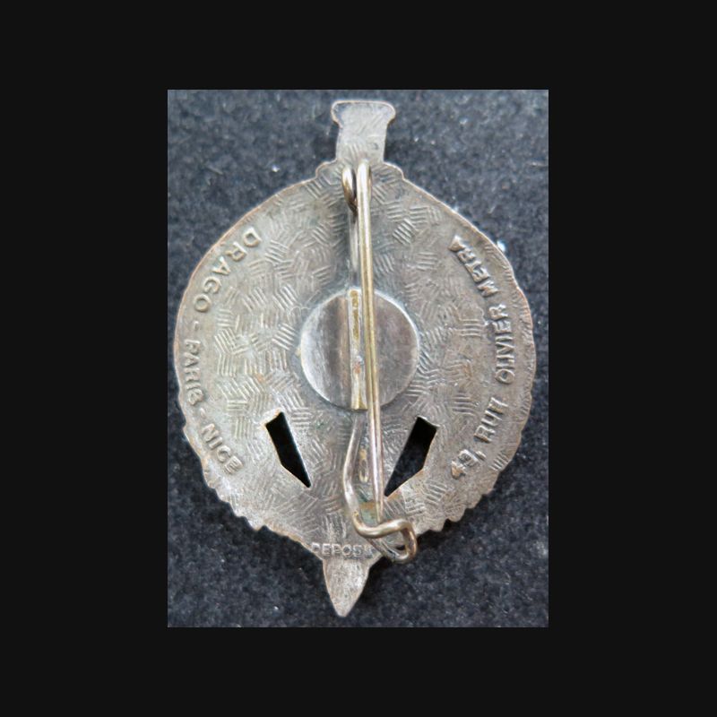 18° RIPC : 18° régiment d'infanterie parachutiste de choc Drago Olivier Métra déposé épingle ressoudée