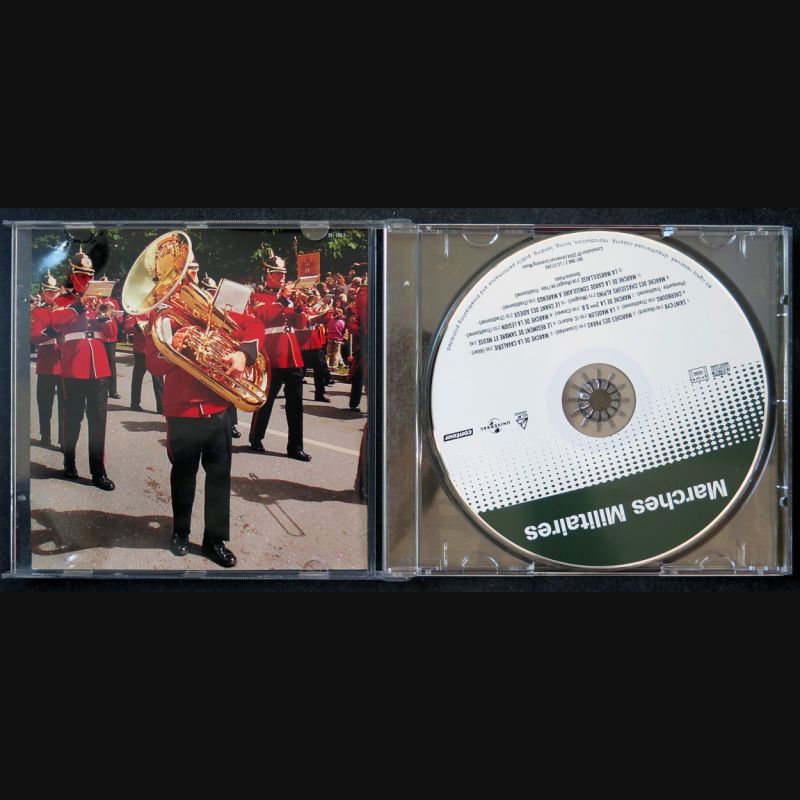 CD de marches militaires : paras, cavalerie, légion chasseurs alpins..