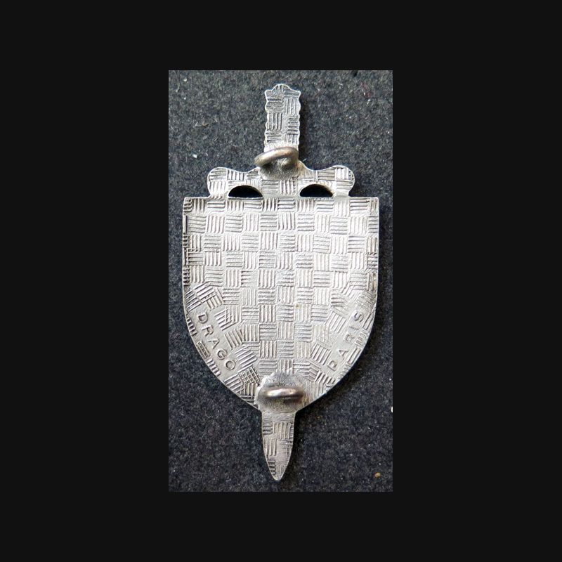 EPS : insigne métallique de moniteur d'éducation physique et sportive