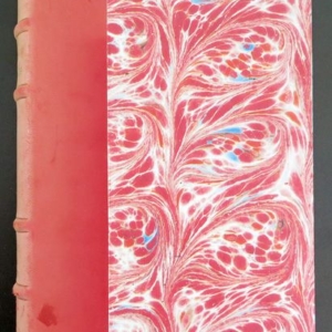 Poètes contemporains Anthologie de 1900 à nos jours 1938 relié cuir et carton