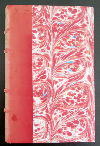 Poètes contemporains Anthologie de 1900 à nos jours 1938 relié cuir et carton